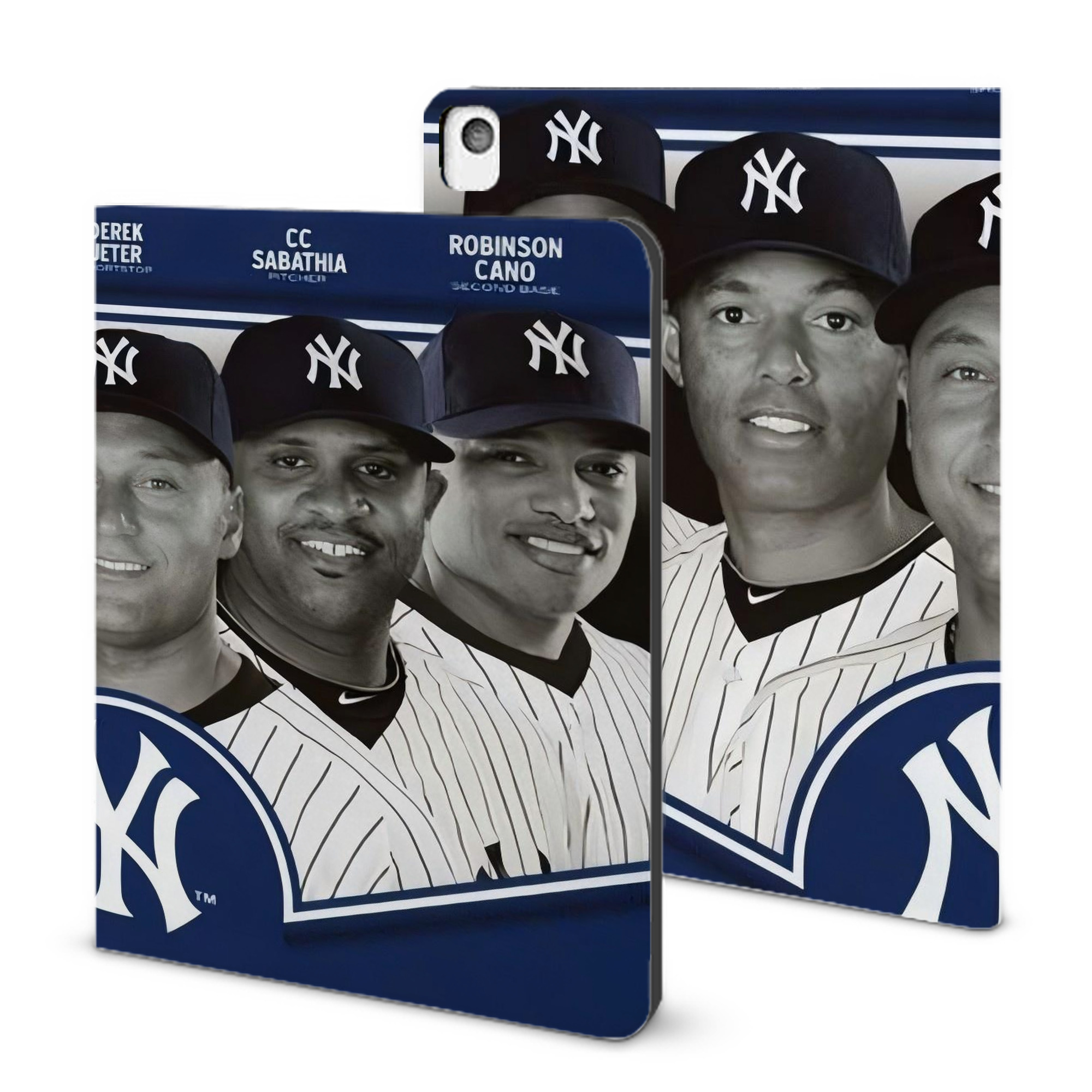 New York Yankees 361 IPad Book-Style Case With Pencil Slot – Slim PU & TPU Cover – Full Protection, Precise Fit, Water & Scratch Resistant